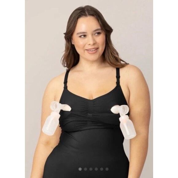 Kindred Bravely Tops - Kindred Bravely Tank Sublime Hands-Free Pumping & Nursing Tank Black Sz M NWT